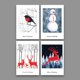 Christmas Cards (8 cards)